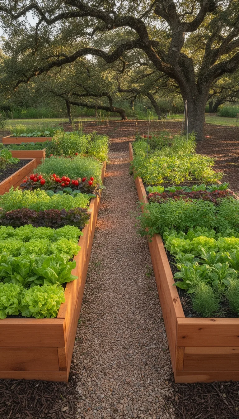 twin cedar bed layout