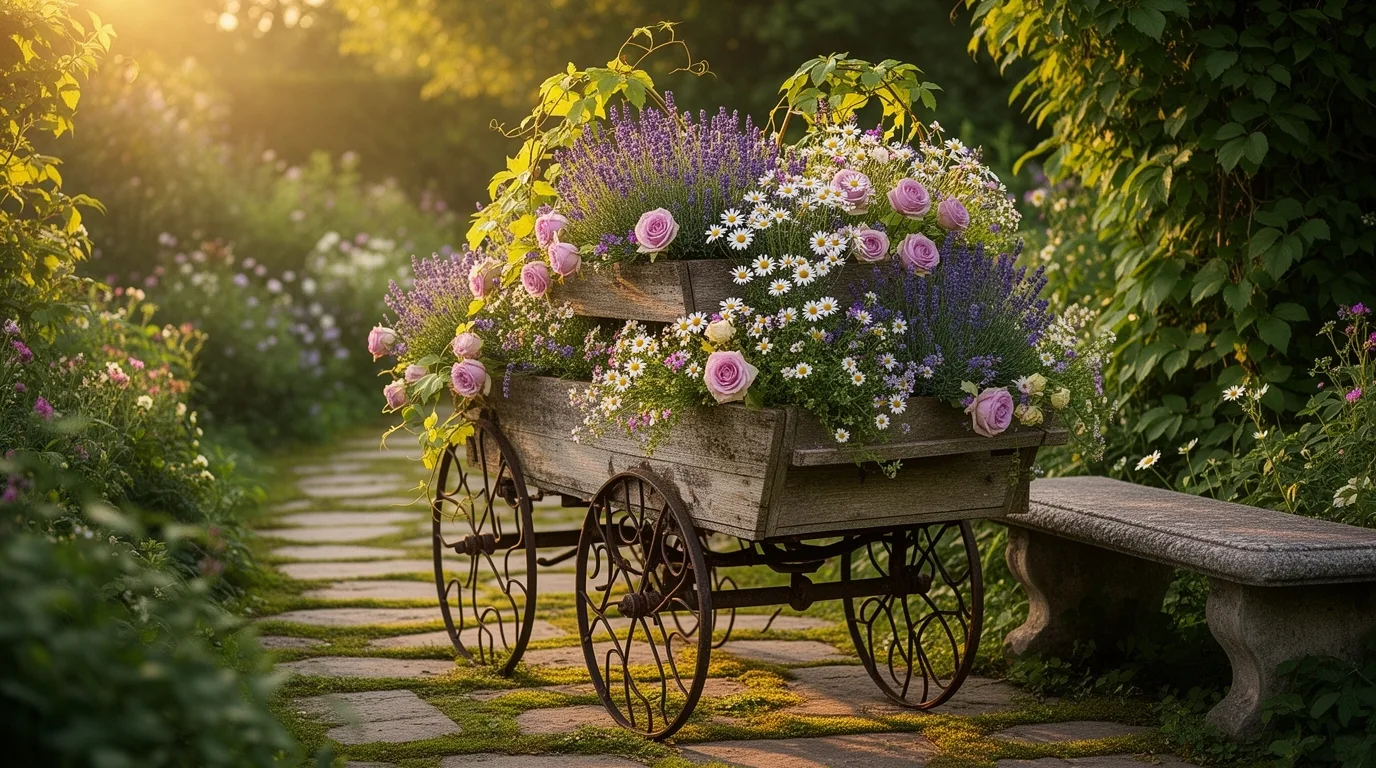 versatile mobile garden display