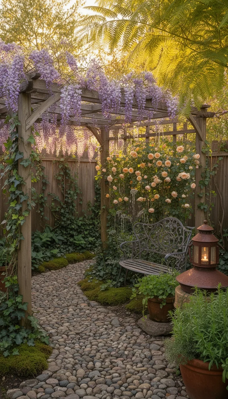 vertical low cost backyard revamp