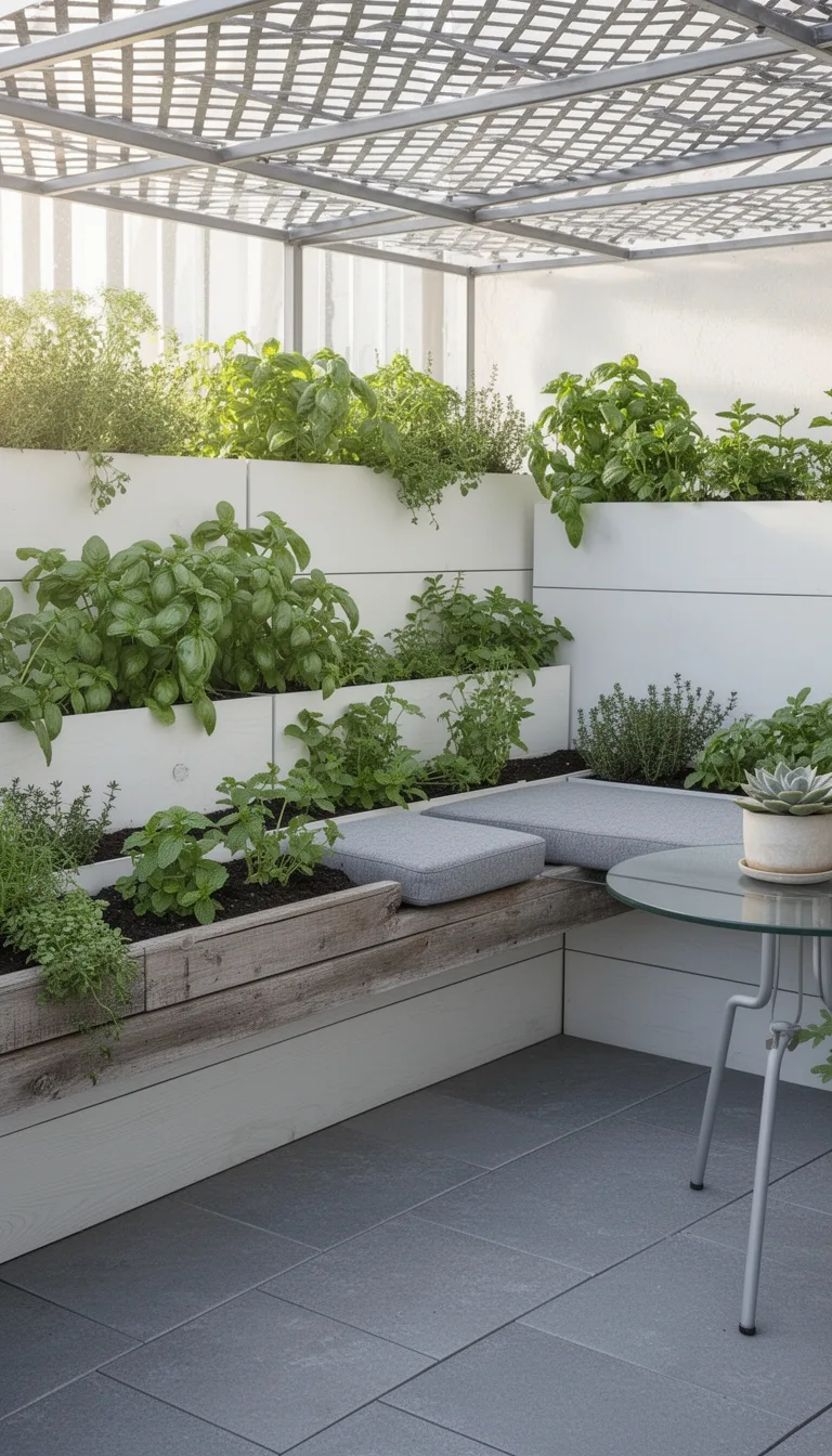 vertical modular container gardening