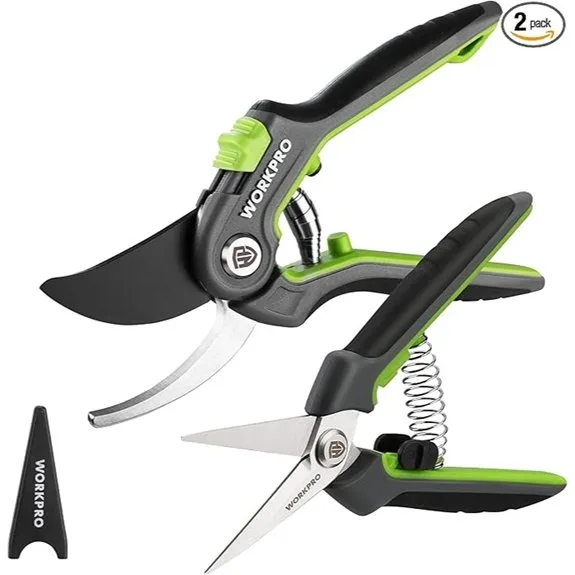 workpro two pack pruning shears