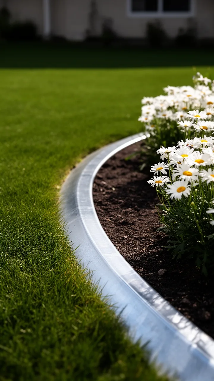 affordable durable steel edging