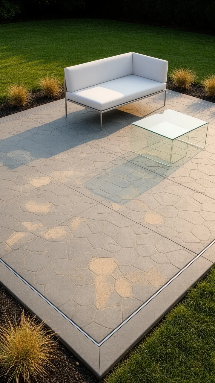 affordable patterned concrete imitation