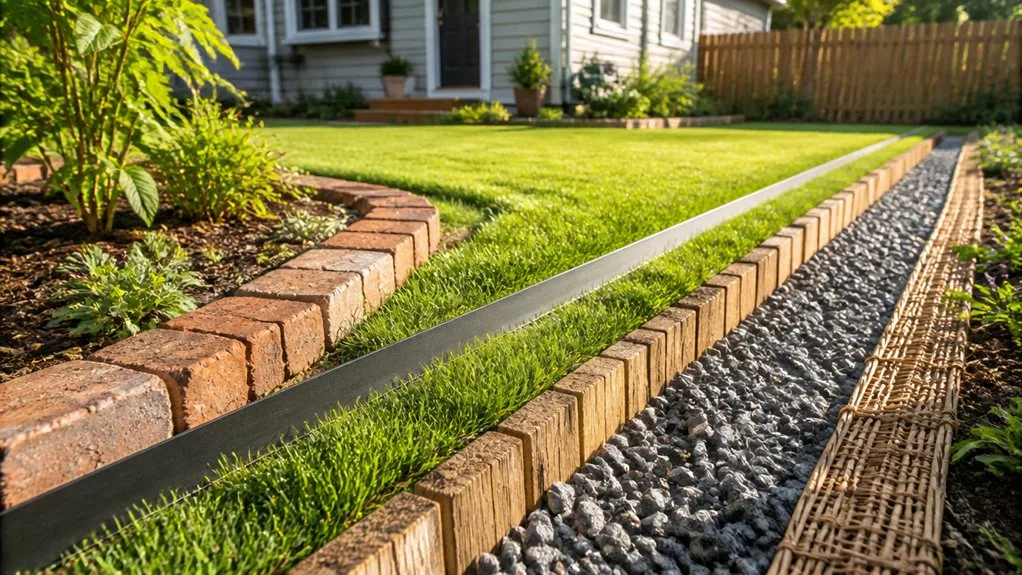inexpensive yard border solutions