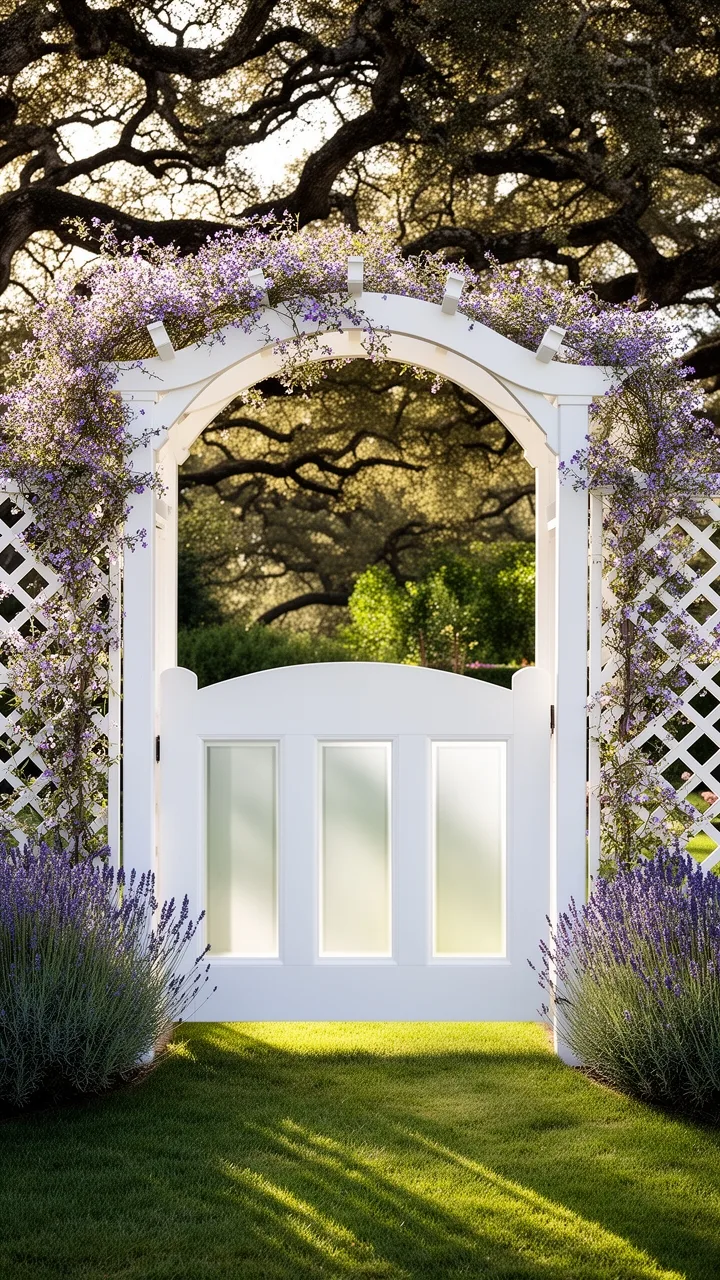 paint finishes enhance arbors
