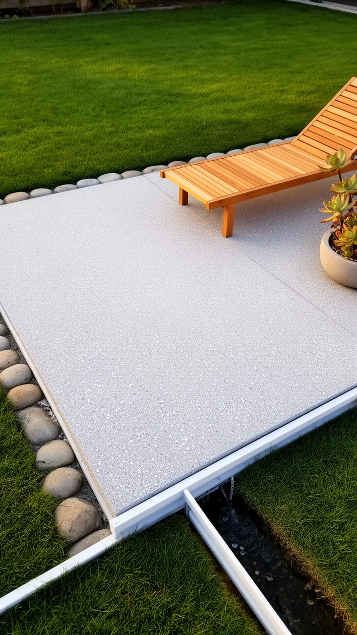 permeable concrete water drainage