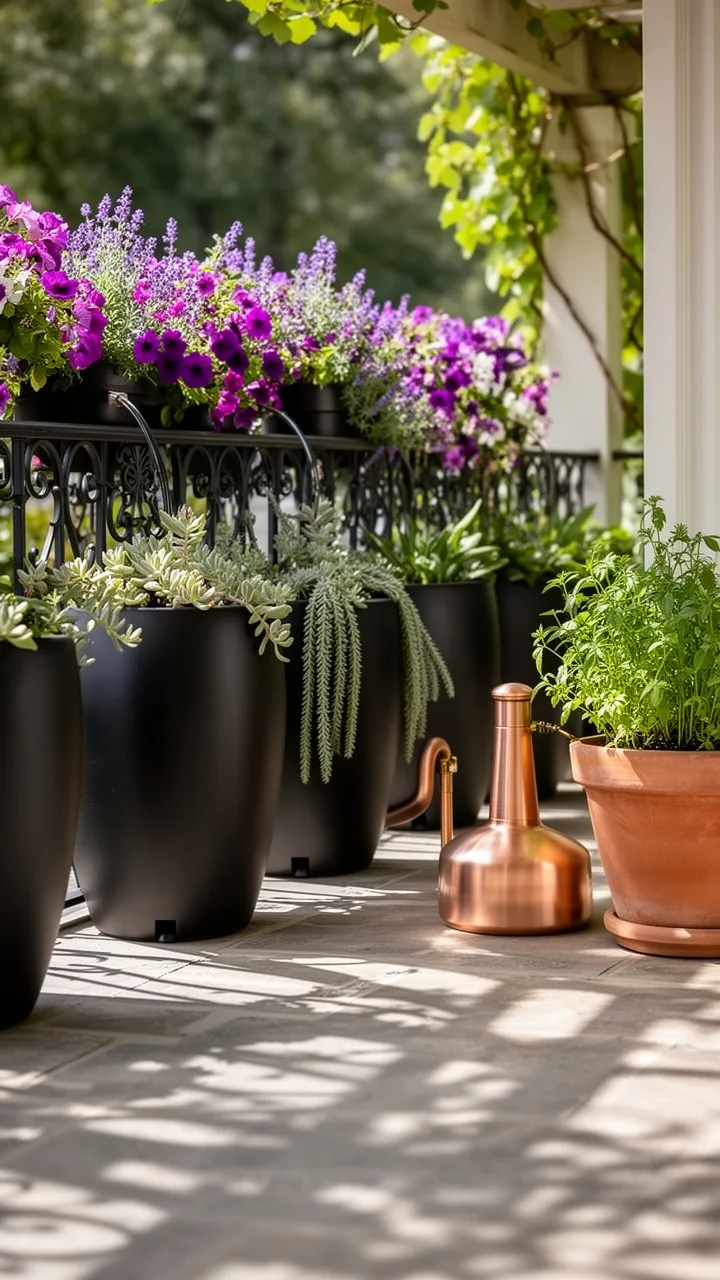 self watering container benefits