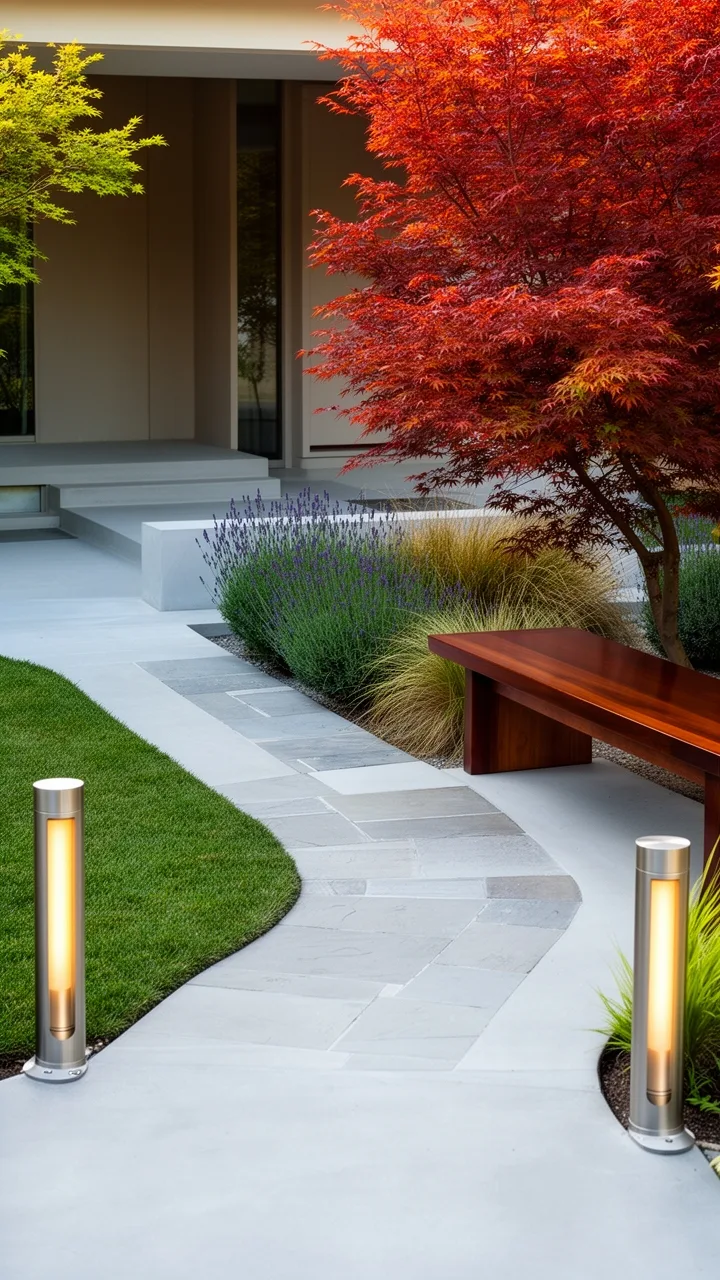strategic entrance focal point