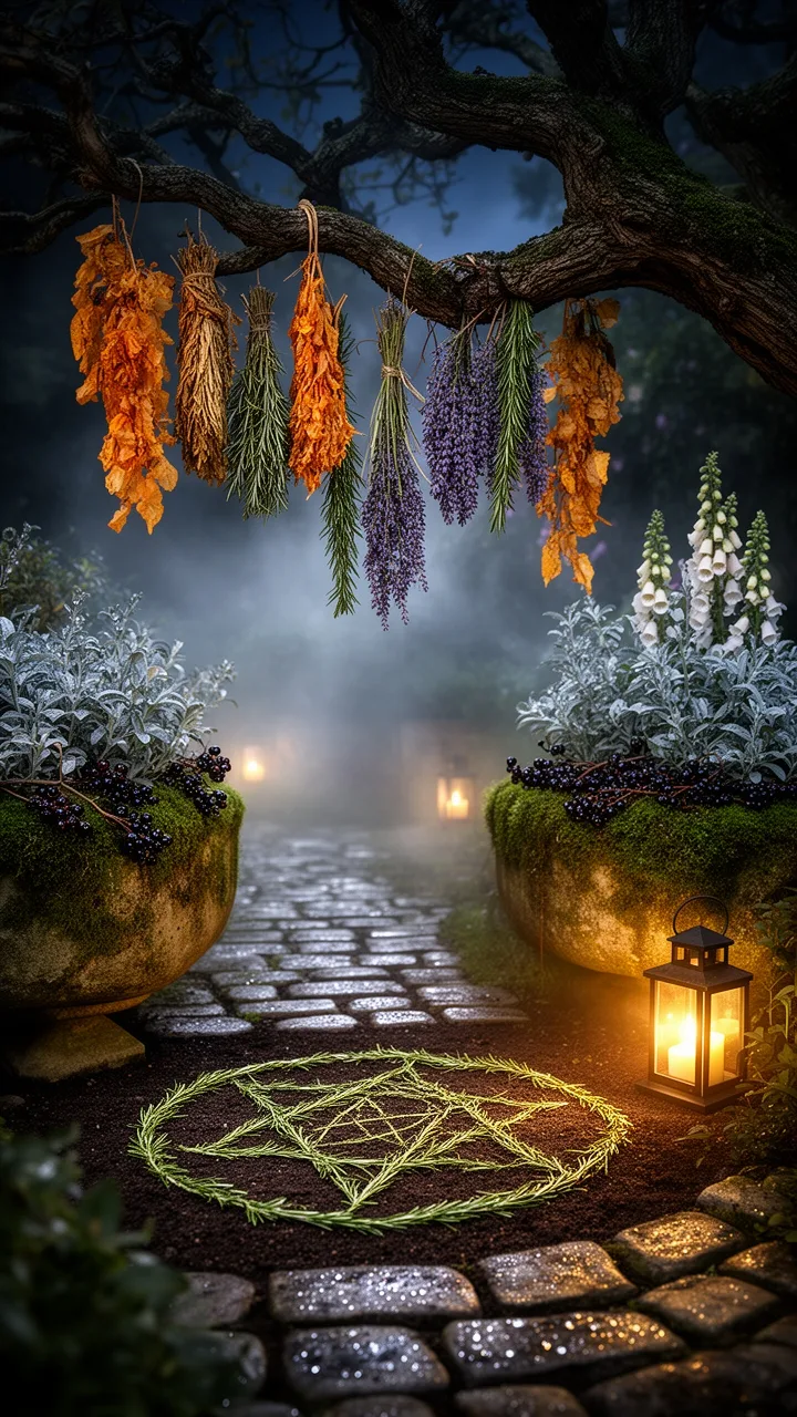 suspended fragrant seasonal botanicals