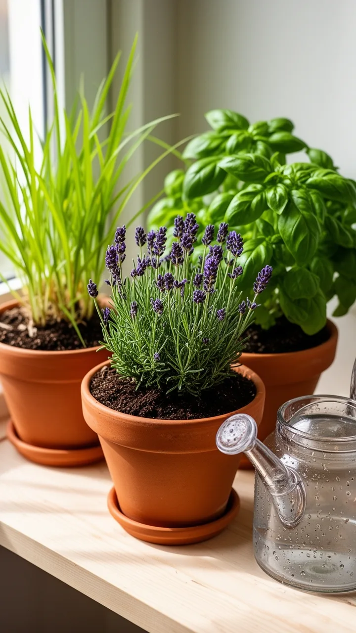 well draining soil setup